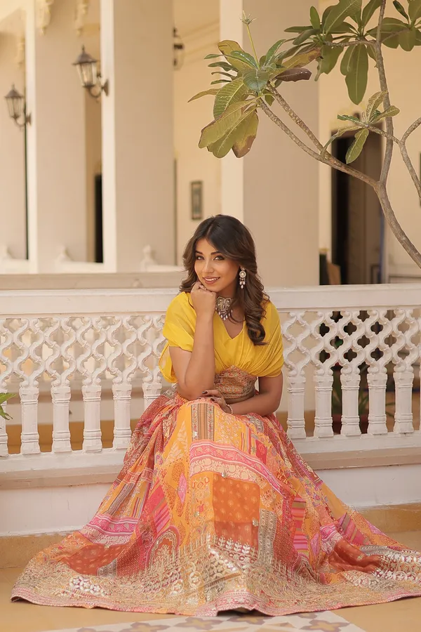 Yellow_Russian_Silk_Embroidered_Lehenga_Choli_For_Women