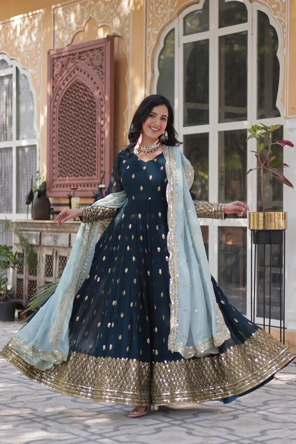 Rama_Faux_Blooming_with_Embroidery_Zari_Gown_Push_Premium_For_Women