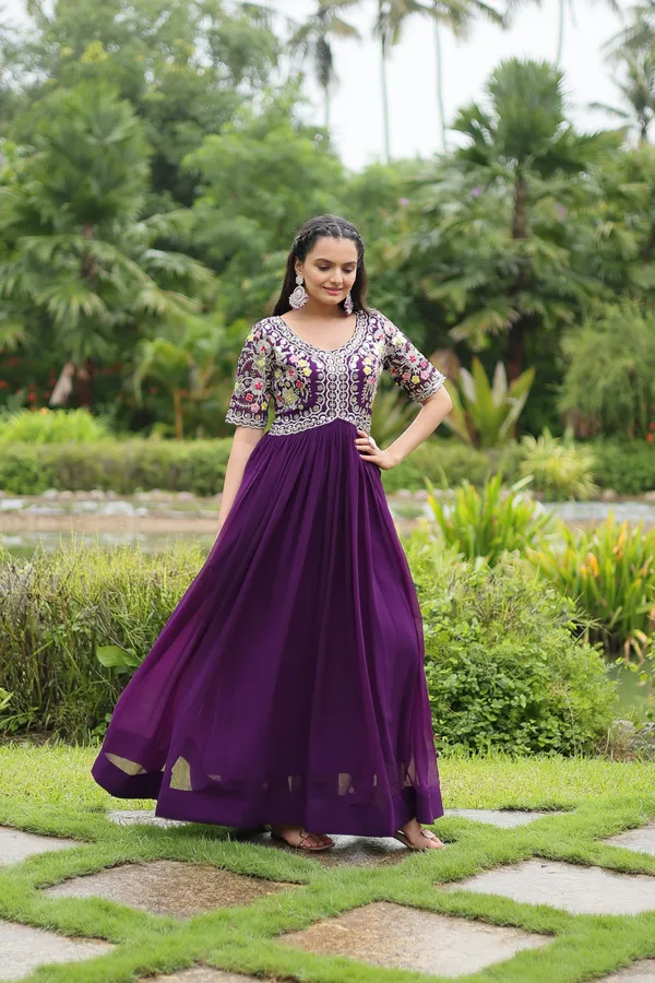 Purple_Designer_Gown__Zari_Embroidery_Women_Push_Premium_For_Women