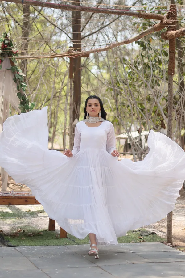 White_Desirable_Fully_Flaired_Gown_Georgette_And_Designer_Embroidered_Dupatta_For_Women