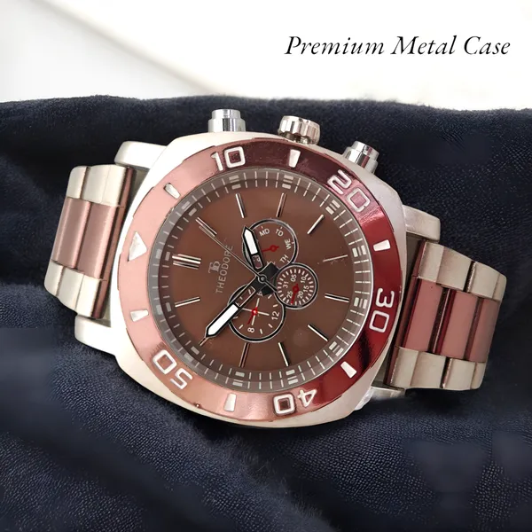 Brown_Analogue_Round_Dial_Dual_Tone_Metal_Chain_Watch_With_1_year_warranty_for_Men
