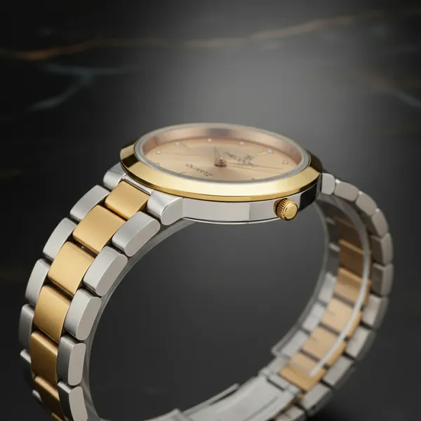 Classic_Dual_Tone_Golden_and_Silver_Color_Metal_Chain_Watch_For_Women_With_1_Year_Warranty_-_TD16515