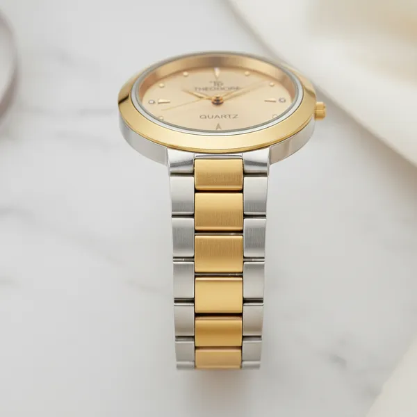 Classic_Dual_Tone_Golden_and_Silver_Color_Metal_Chain_Watch_For_Women_With_1_Year_Warranty_-_TD16515