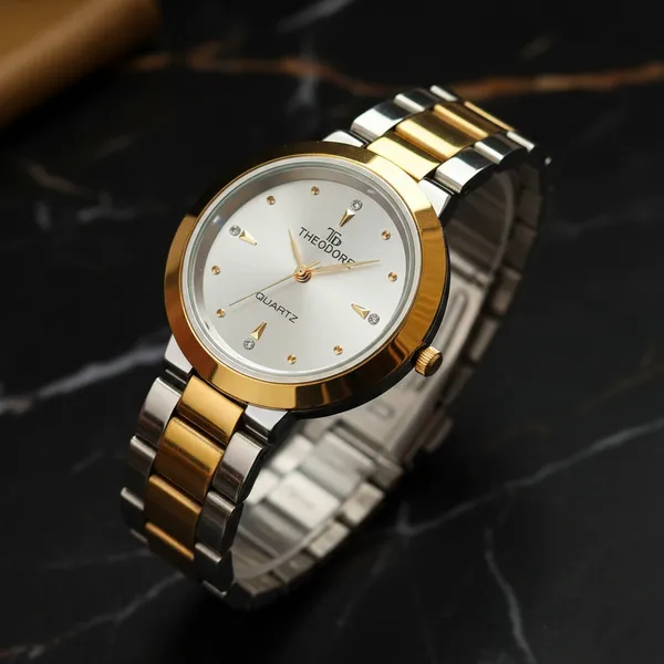 Classic_Dual_Tone_Golden_and_Silver_Color_Metal_Chain_Watch_For_Women_With_1_Year_Warranty_-_TD16517