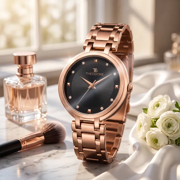 Classic_Dual_Tone_Shade_Stainless_Steel_Metal_Chain_Watch_for_Couple_-_TD192-530_1_Year_Warranty