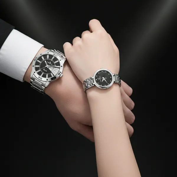 Classic_Silver_Shade_Stainless_Steel_Metal_Chain_Watch_for_Couple_-_TD188-511