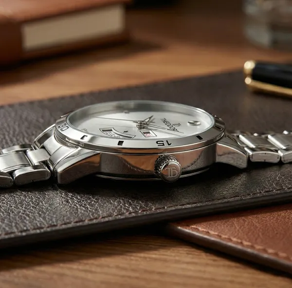 Couple_Classic_Silver_Shade_Metal_Chain_Watch_for_Couple_-_TD192-513