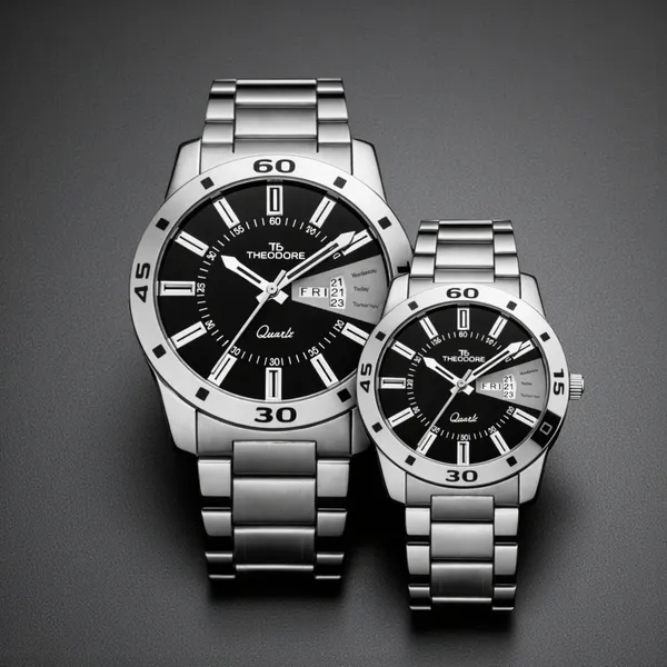 Couple_Premium_Date_and_Day_Stainless_Steel_Chain_Watch_-_With_1_year_warranty_TD188-189