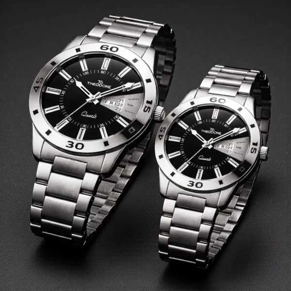 Couple_Premium_Date_and_Day_Stainless_Steel_Chain_Watch_-_With_1_year_warranty_TD188-189
