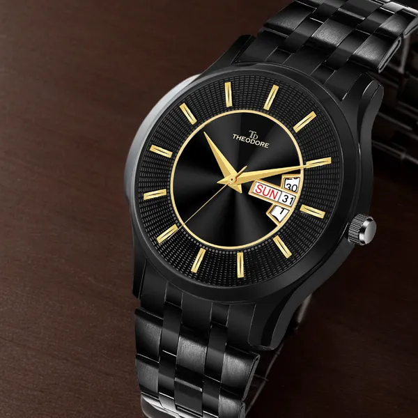 Black_Date_and_Day_Round_Dial_Watch_For_Men