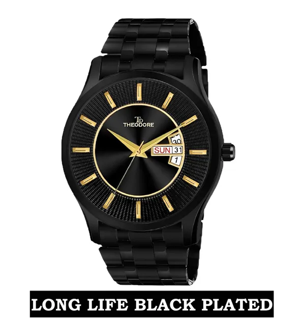 Black_Date_and_Day_Round_Dial_Watch_For_Men