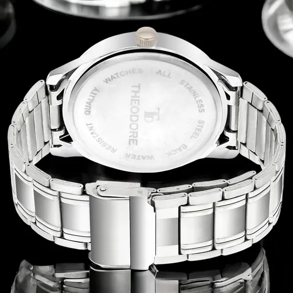 Pack_of_2_Silver_Date_And_Day_Round_Dial_and_Black_Metal_Chain_Watch_With_1_year_warranty_for_Men_-_TD192-30