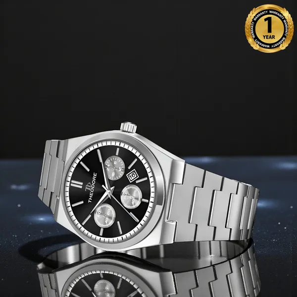 Pack_of_2_Theodore_Classic_Metal_Chain_Watches_For_Men