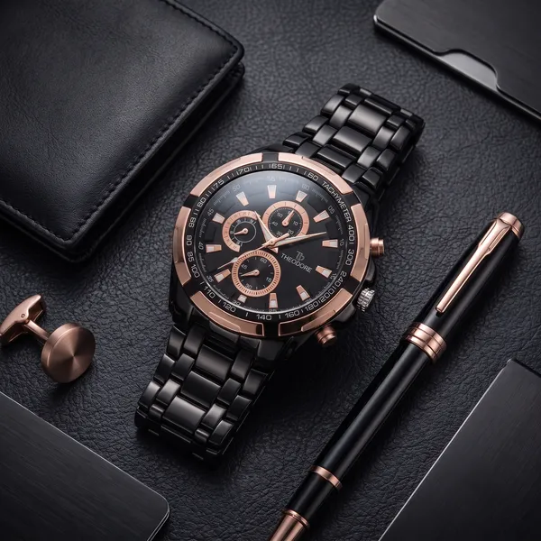 Premium_Black_&_Rose_Gold_Analog_Watch_for_Men_|_Black_Bracelet_Chain_|_Luxury_Quartz_Wrist_Watch_TD16900_|_1_Year_Warranty