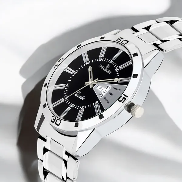 Couple_Premium_Date_and_Day_Stainless_Steel_Chain_Watch_-_With_1_year_warranty_TD188-189