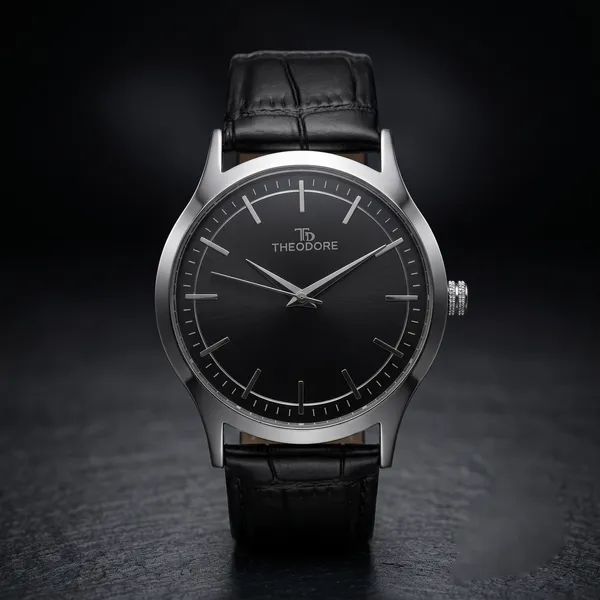 THEODORE_Men__Classic_Premium_Strap_Watch_For_Men_-_TD16607_With_1_Year_Warranty