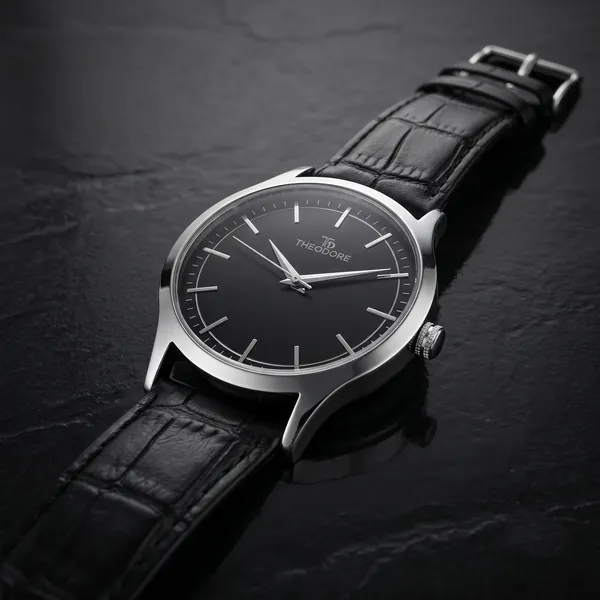 THEODORE_Men__Classic_Premium_Strap_Watch_For_Men_-_TD16607_With_1_Year_Warranty