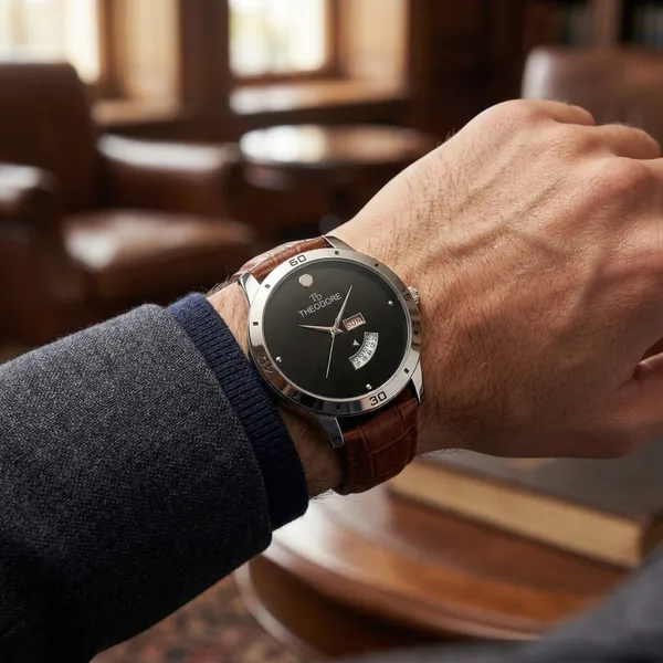 THEODORE_Mens_Classic_Premium_Strap_Watch_For_Men_with_Date_and_Day_featured_-_TD16524