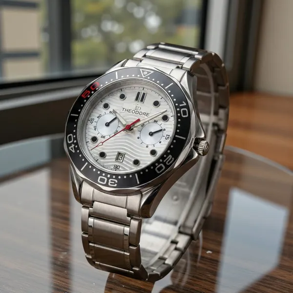 THEODORE_Men_Stainless_Steel_Watch_For_Men_TD16506_With_1_Year_Warranty