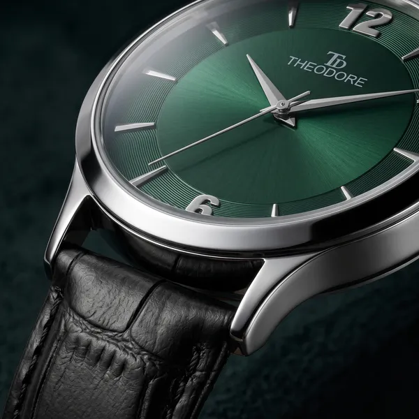 THEODORE_Men_Classic_Premium_Strap_Watch_For_Men_-_TD16606_With_1_Year_Warranty
