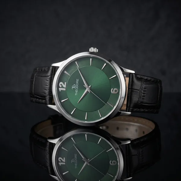 THEODORE_Men_Classic_Premium_Strap_Watch_For_Men_-_TD16606_With_1_Year_Warranty