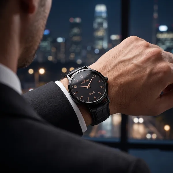 THEODORE_Men__Classic_Premium_Strap_Watch_For_Men_-_TD16612_With_1_Year_Warranty