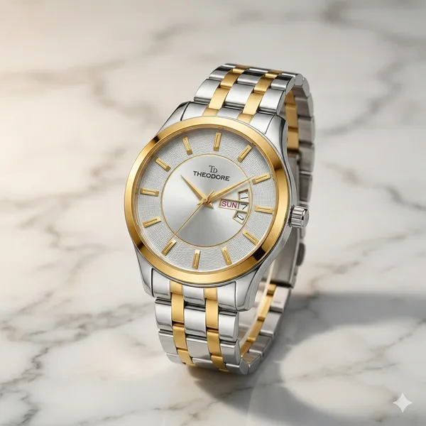 Classic_Dual_Tone_Shade_Stainless_Steel_Metal_Chain_Watch_for_Couple_-_TD408-516