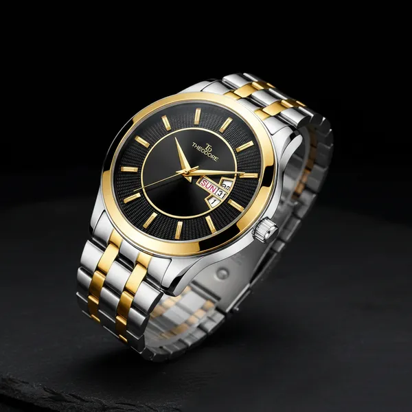 Silver_and_Black_Date_And_Day_Round_Dial_Watch_With_1_year_warranty_for_Men_TD16409
