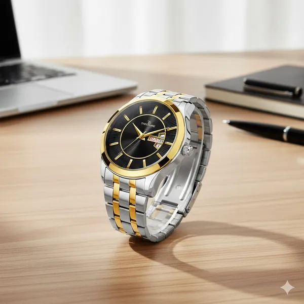 Silver_and_Black_Date_And_Day_Round_Dial_Watch_With_1_year_warranty_for_Men_TD16409