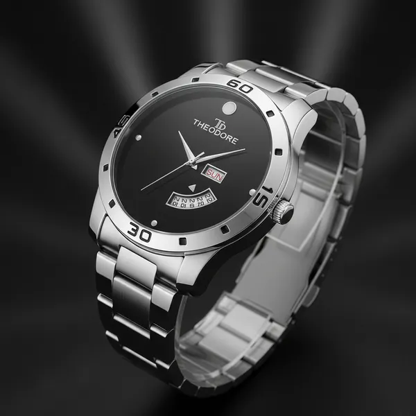 Black_Date_And_Day_Round_Dial_Watch_With_1_year_warranty_for_Women_TD16199