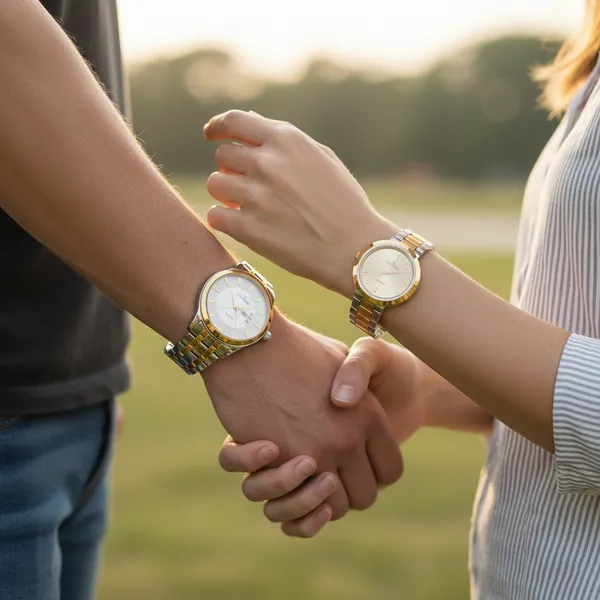 Classic_Dual_Tone_Shade_Stainless_Steel_Metal_Chain_Watch_for_Couple_-_TD408-515