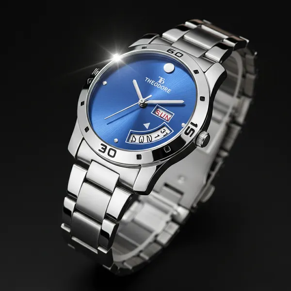 Blue_Date_And_Day_Round_Dial_Watch_With_1_year_warranty_for_Women_TD16197