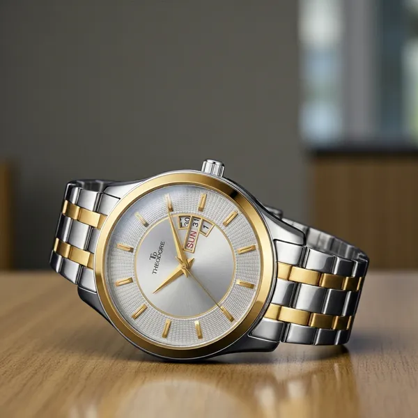 Silver_and_Rose_Gold_Dual_Tone_Date_And_Day_Round_Dial_Watch_With_1_year_warranty_for_Men_-_TD16408