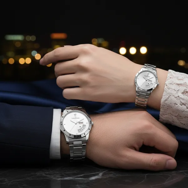 Couple_Premium_Date_and_Day_Stainless_Steel_Chain_Watch_-_With_1_year_warranty_TD192-193