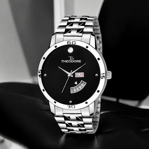 Black_Date_And_Day_Round_Dial_Watch_With_1_year_warranty_for_Men_TD16198