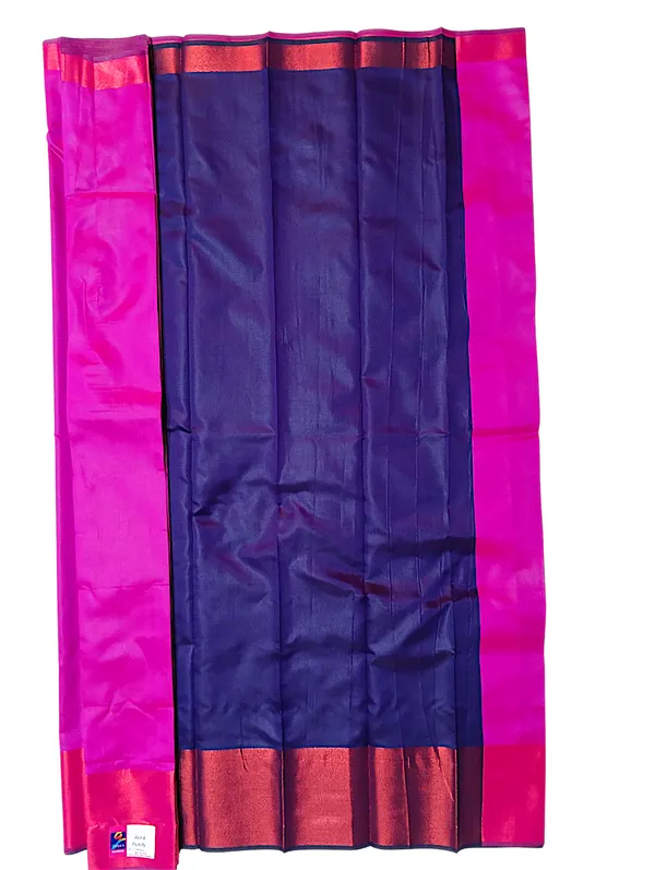 Pink_Silk_Plain_Designer_Saree_For_Women