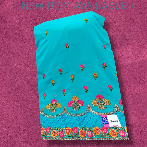 Sky_Blue_Chiffon_Work_Designer_Saree_For_Women