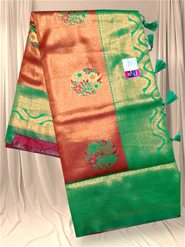 Mahroon_Kaveri_Pattu_Silk_Saree_For_Women