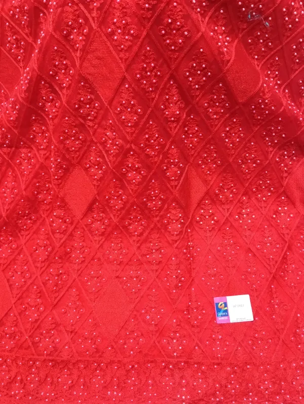 Red_Super_Net_Work_Designer_Saree_For_Women