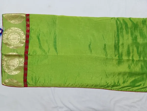 Light_Green_Raw_Silk_Work_Designer_Saree_For_Women