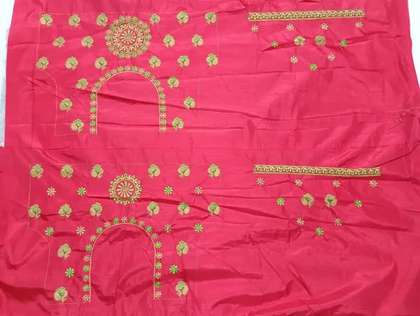 Light_Green_Raw_Silk_Work_Designer_Saree_For_Women