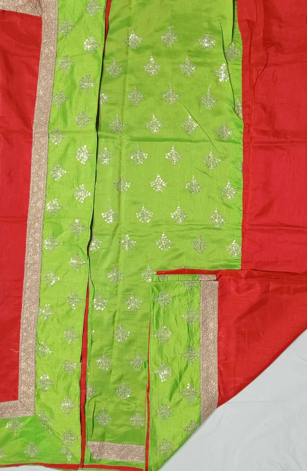 red_Turky_Borderwork_Designer_Saree_For_Women