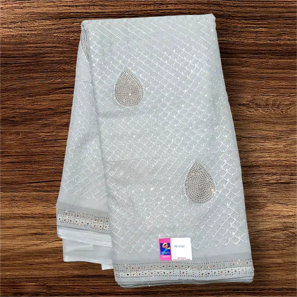 Grey_Chiffon_Work_Designer_Saree_For_Women