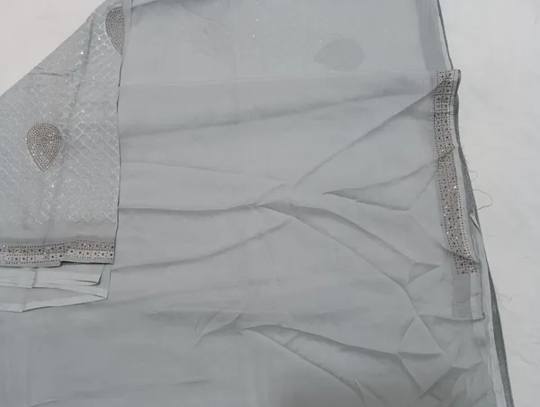 Grey_Chiffon_Work_Designer_Saree_For_Women