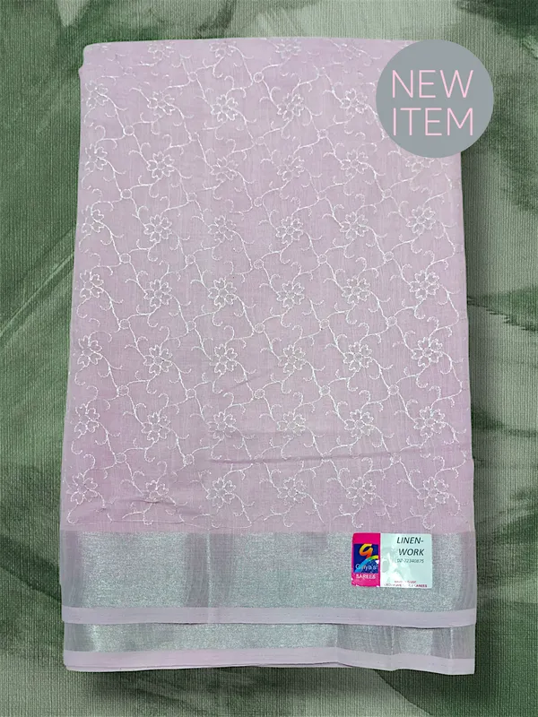Light_pink__Cotton_Work_Designer_Saree_For_Women