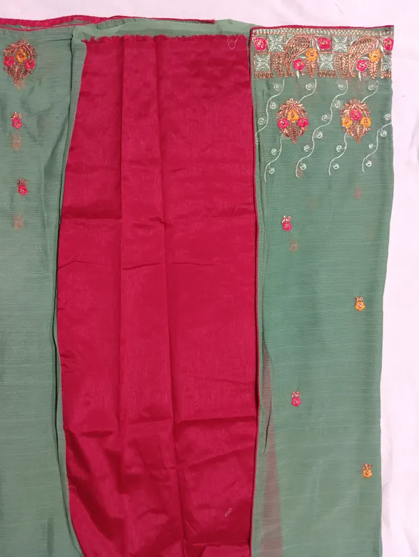Light_Green_Zomato_Work_Designer_Saree_For_Women