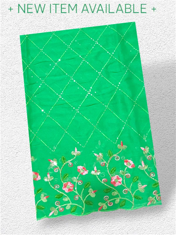 Green_Chiffon_Work_Designer_Saree_For_Women