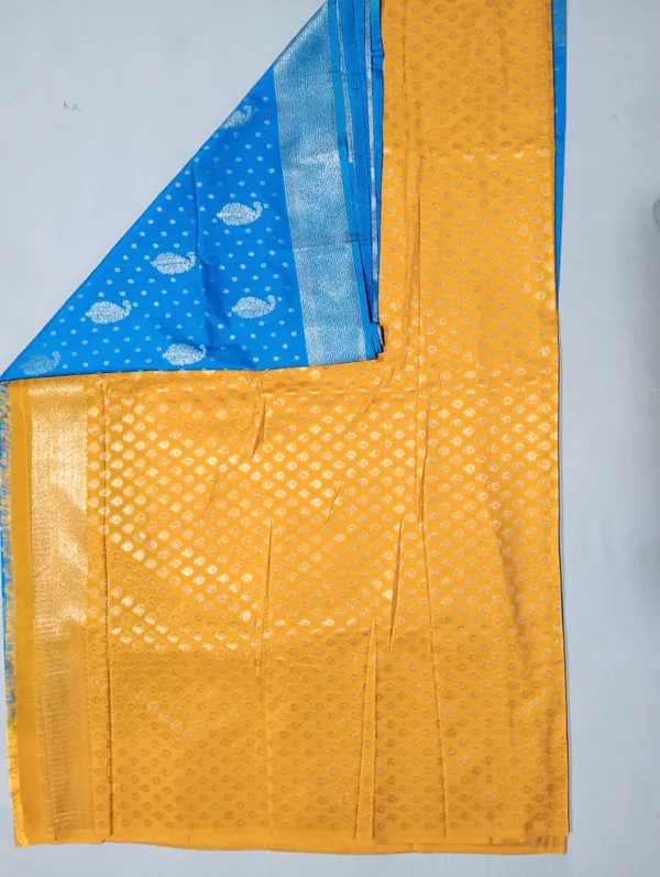 Blue_Georgette_Silk_Saree_For_Women