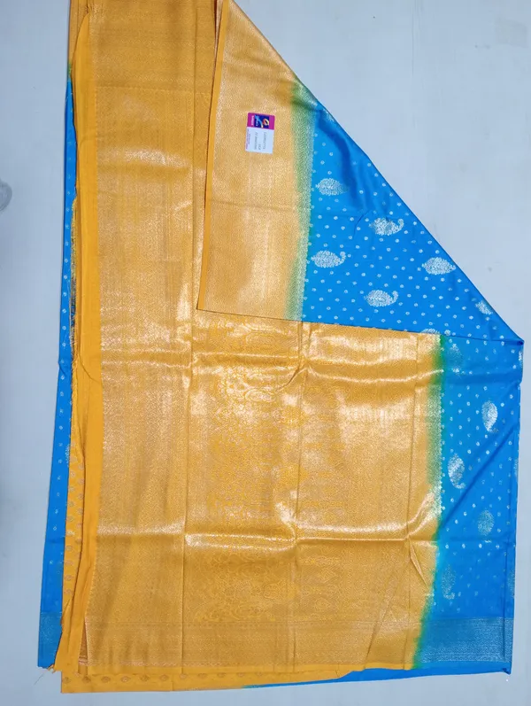 Blue_Georgette_Silk_Saree_For_Women