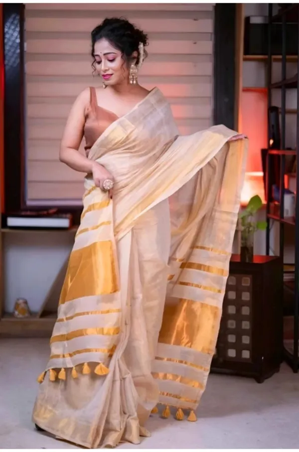 Off_White_Cotton_Kasavu_Gold_Zari_Border_Saree_For_Women